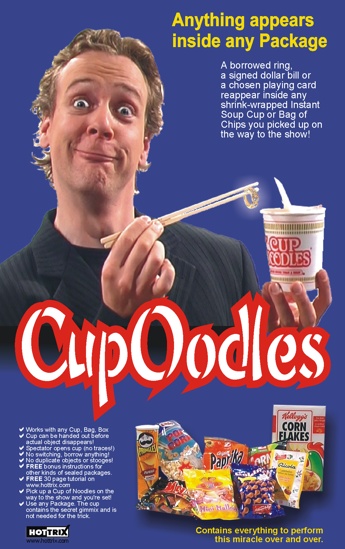 CupOodles transports any borrowed object into a totally sealed Package