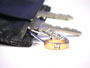 Ring in Key Case. Actual handling.